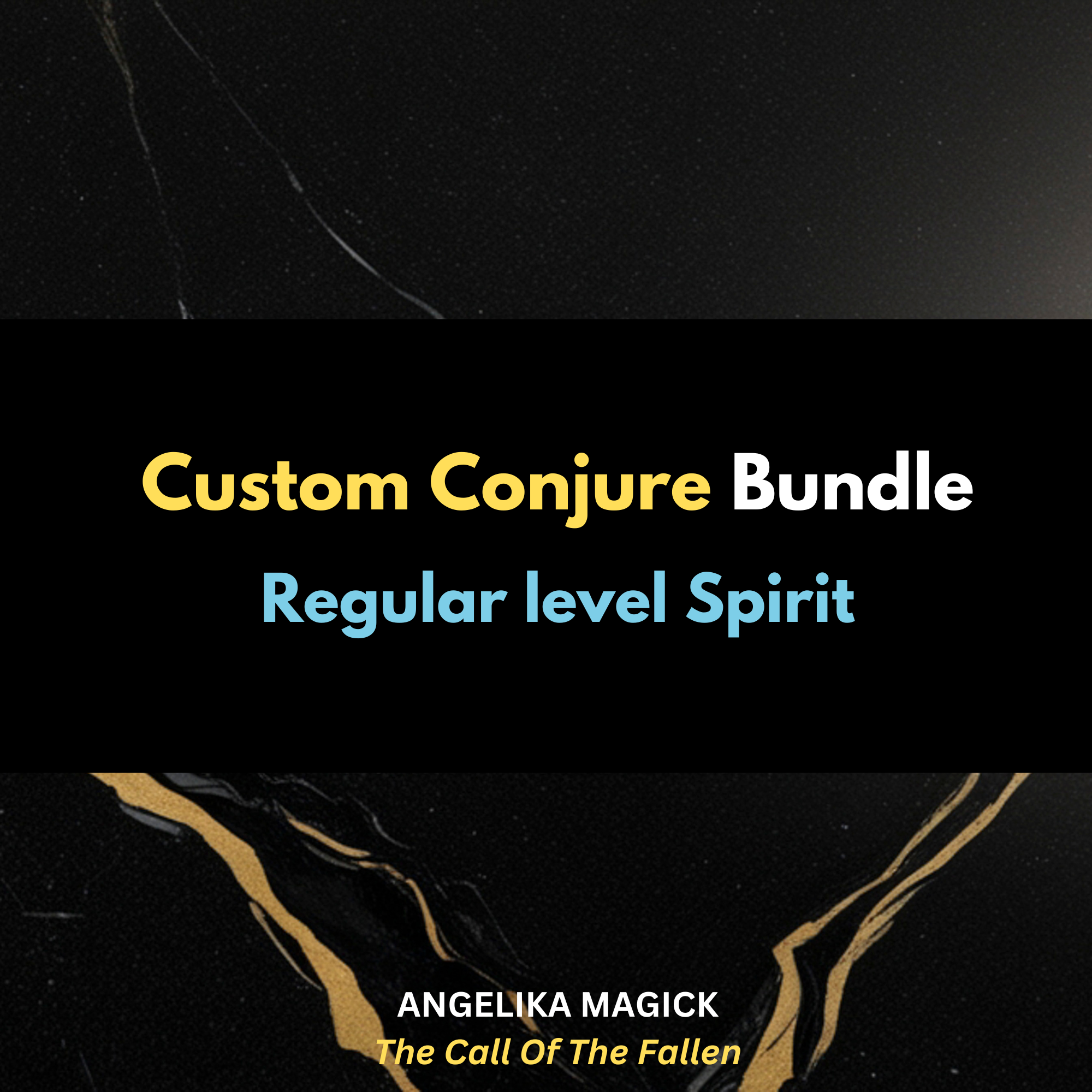 Custom Conjure Bundle - Regular Level Spirit - Direct Binding