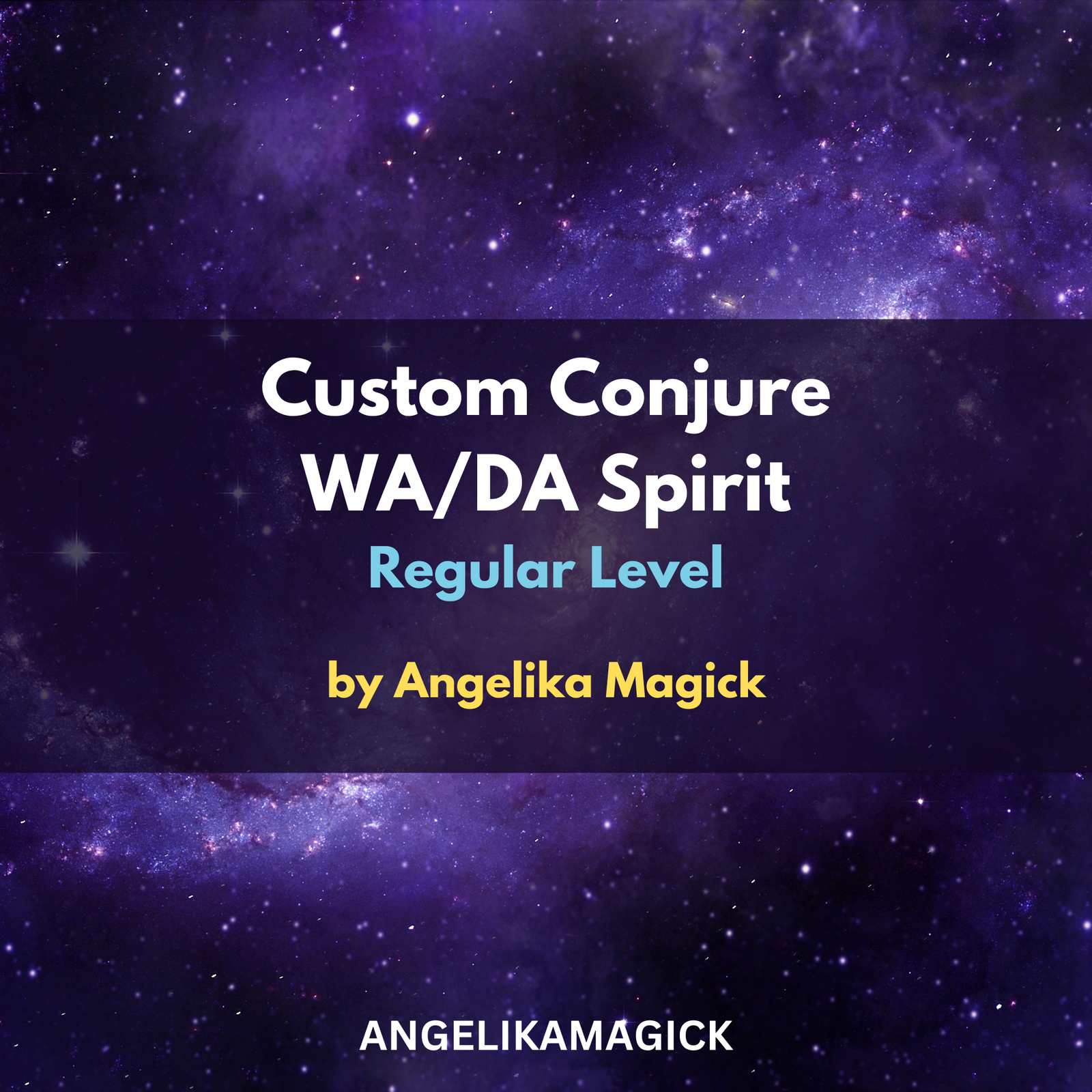 Räätälöity säännöllisen tason henkiparin loihtiminen suoralla sidoksella - Spirit Binding - kaukosidonta