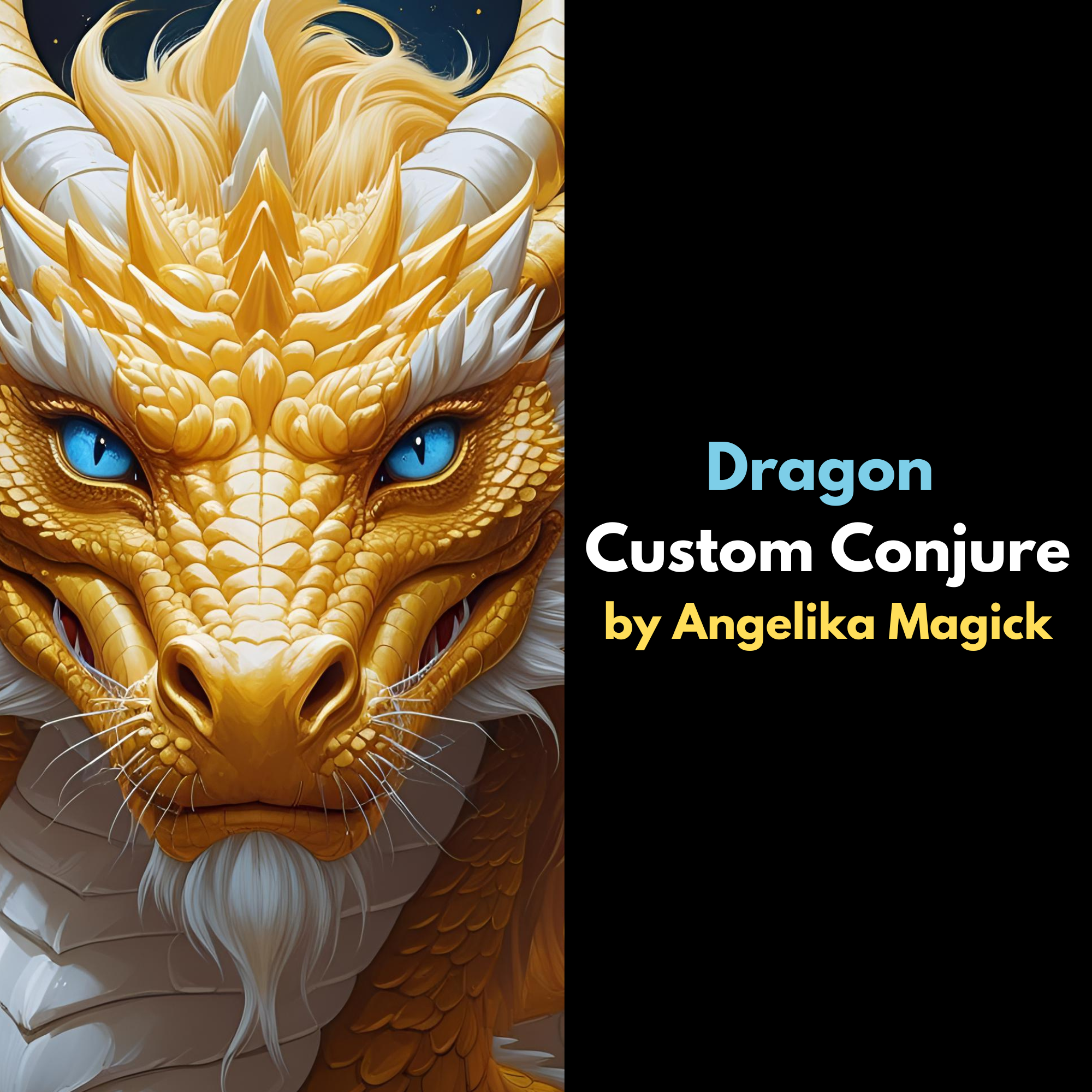 Räätälöity lohikäärmehengen kumppani suoralla sidoksella - Spirit Binding