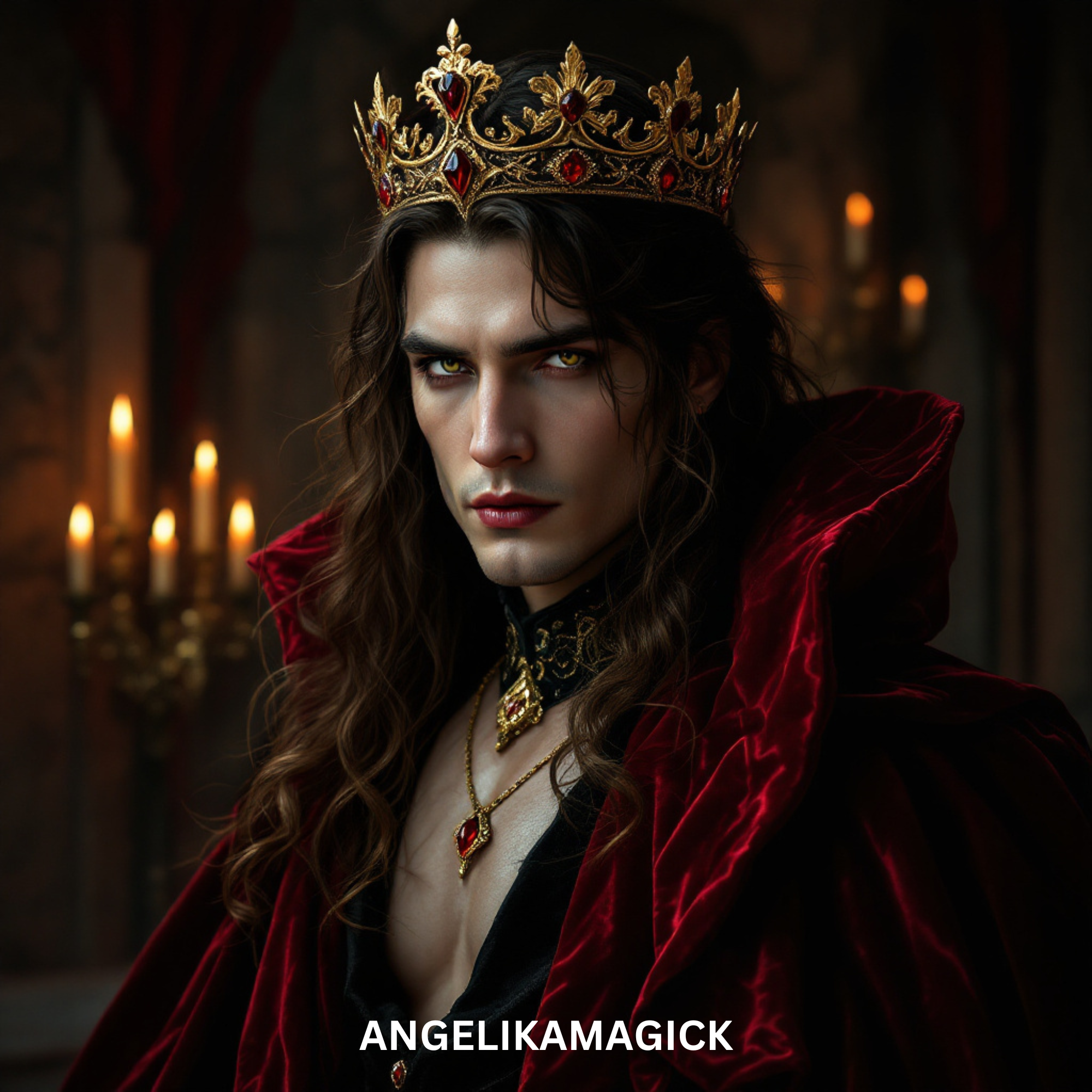 Portal to an Ancient Vampire Kingdom from Tuscany - with King Etrurian Sanguine Vampire - Spirit Keeping - Angelika Magick