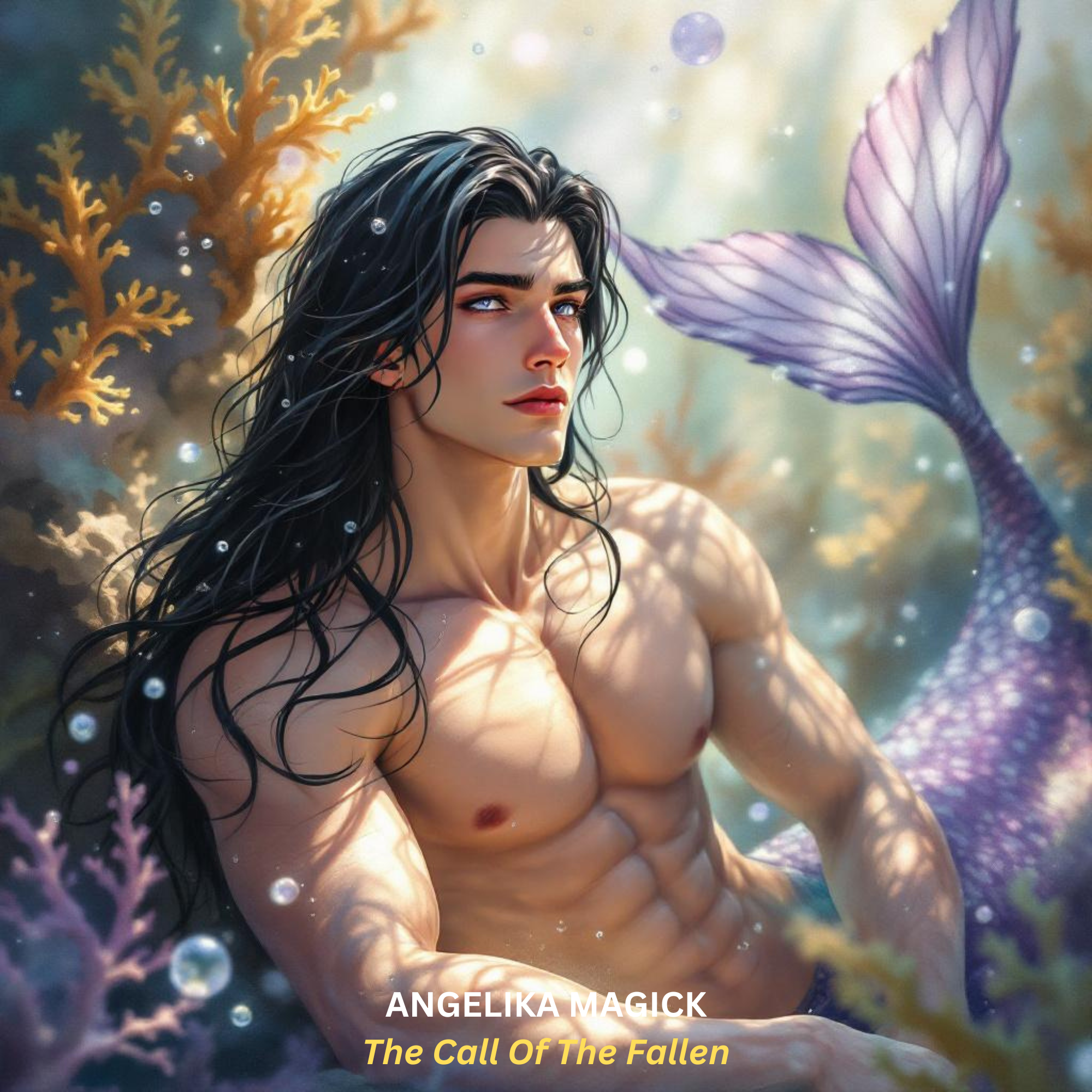 Male Atlantean Merman J. - Preconjured - Spirit Binding - Spirit Keeping - Angelika Magick