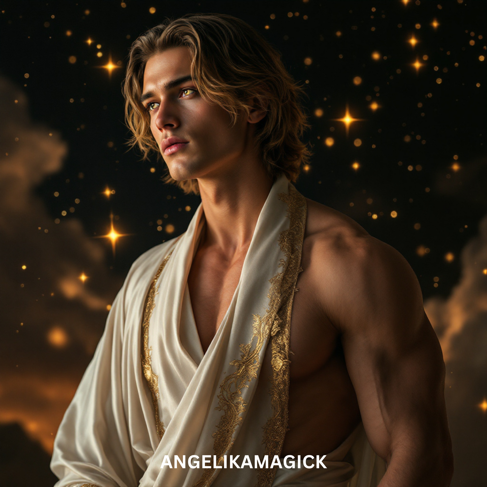 Lumoava ja ystävällinen miespuolinen puutarhatonttu E. - Ennalta taitettu henki - Suora yhteys - Perustiedot