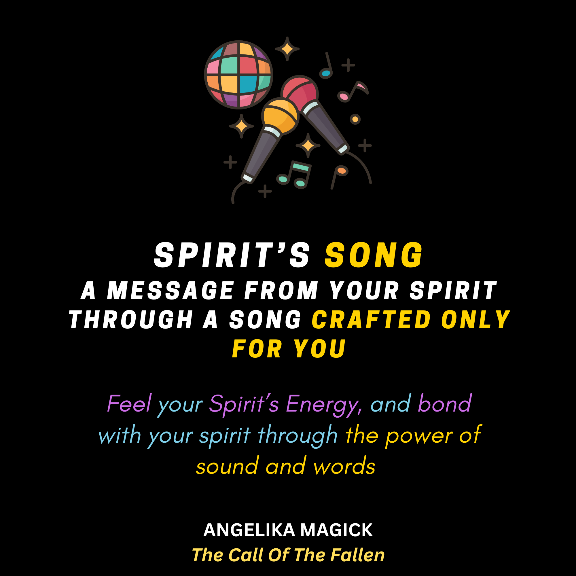 NEW! Spirit's Song - Connect to your Spirit Companions through a Song with Lyrics created only for You - Add-On