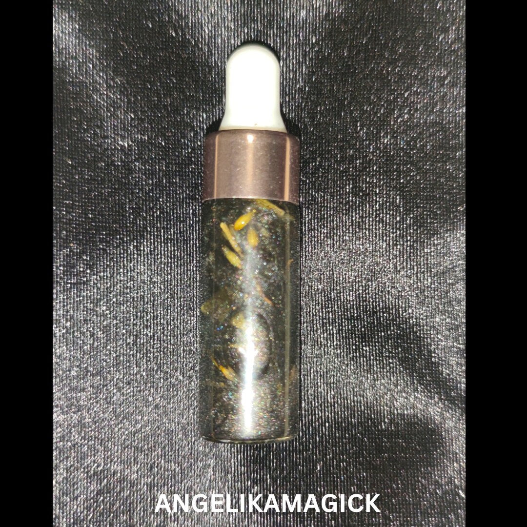 Yksi 5 ml pullo - Legion of Protection - Käsintehty rituaalimaginen öljy - Intentioöljy - Loitsuöljy - Henkilahjaöljy - Angelika Magick