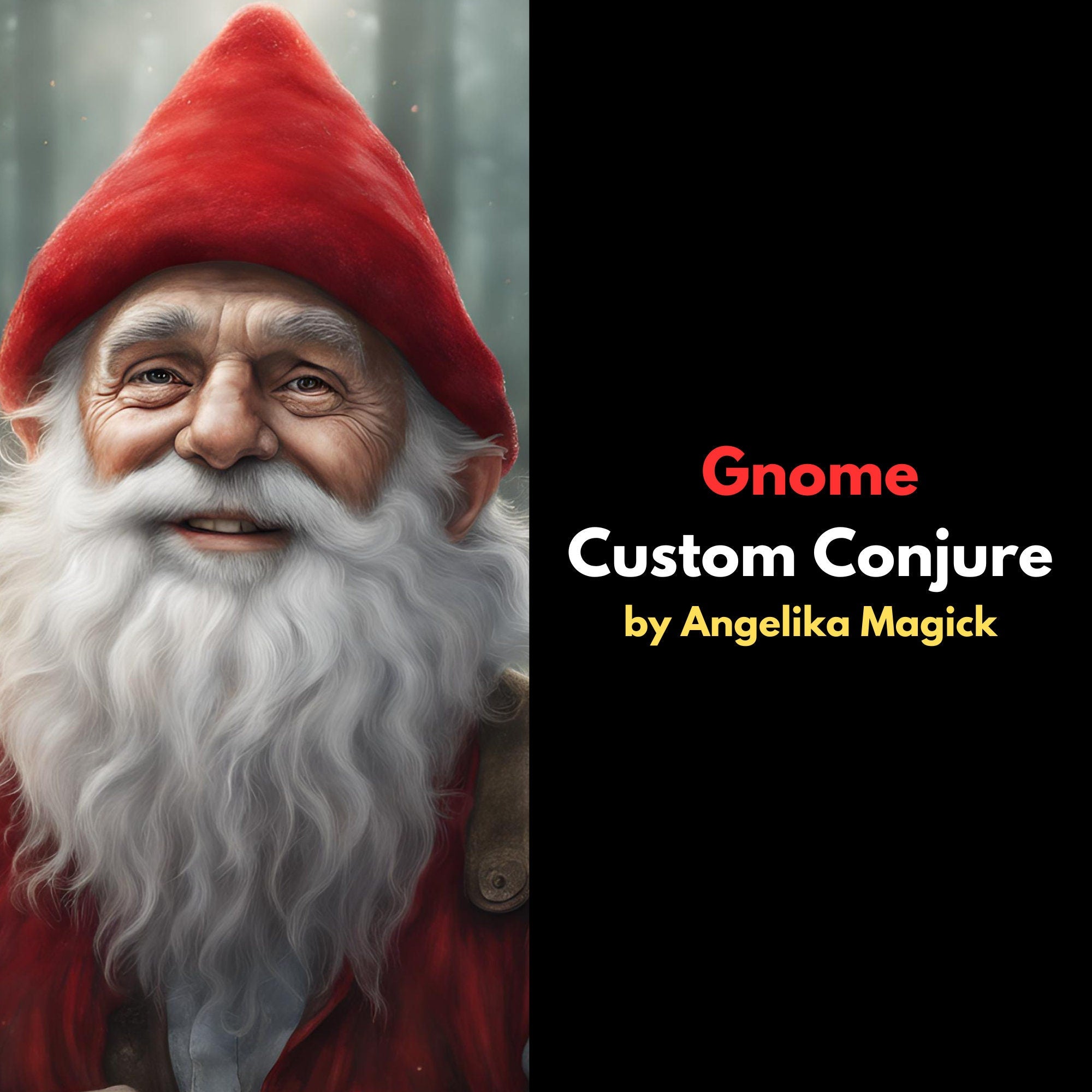 Räätälöity Gnome Spirit -kumppanin loihtiminen suoralla sidoksella - Spirit Binding