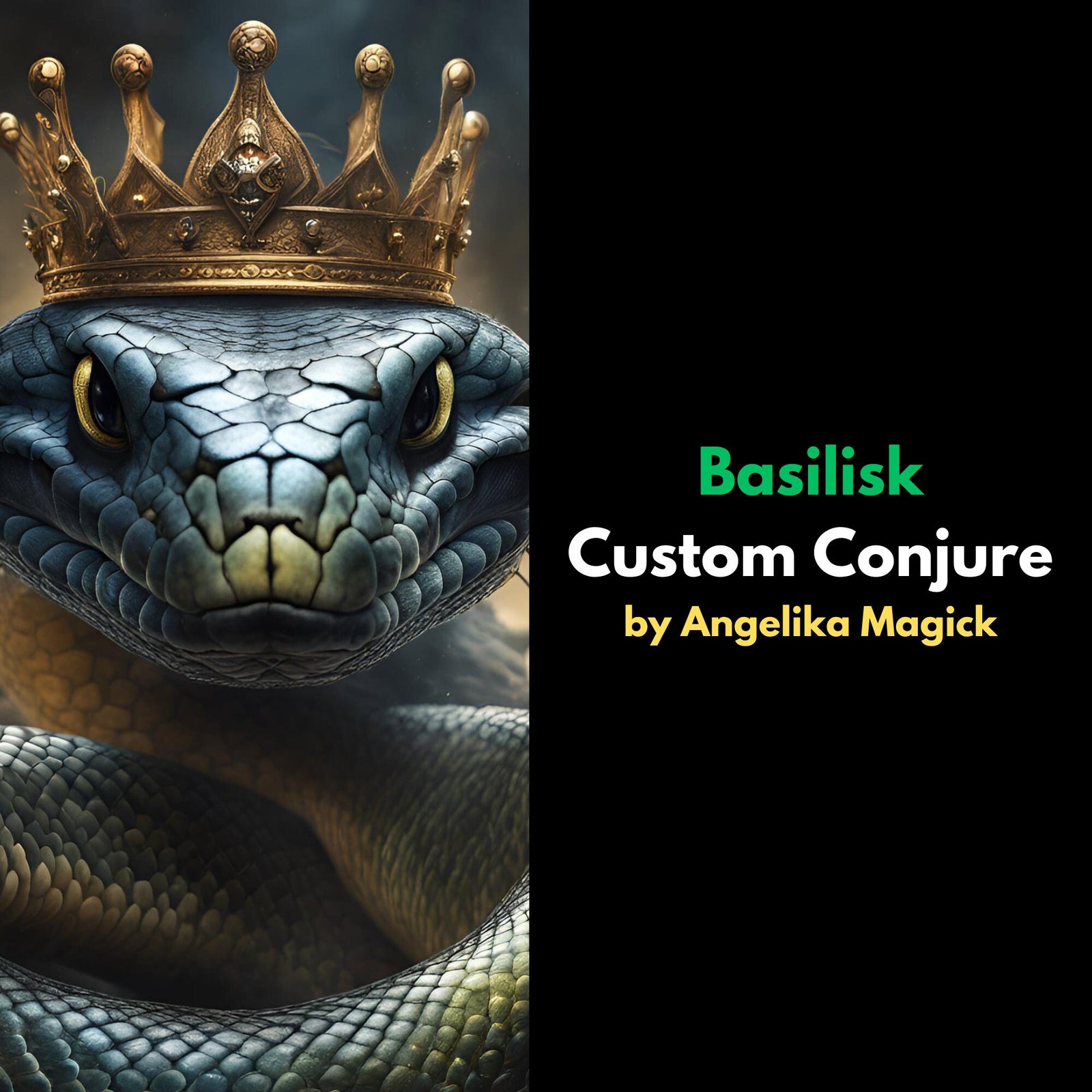 Mukautettu basiliskin henkikumppanin loihtiminen suoralla sidoksella - Spirit Binding