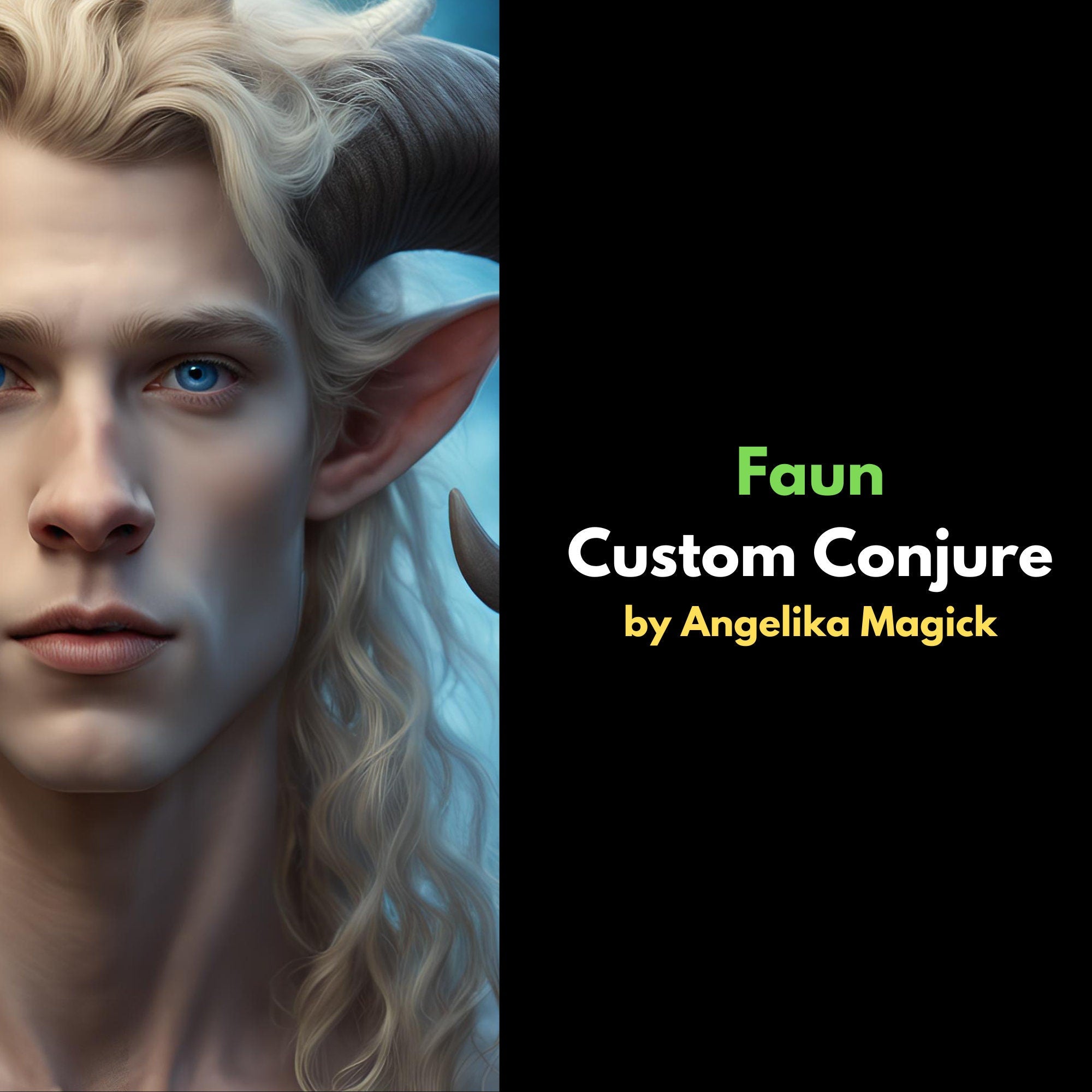 Mukautettu Faun Spirit Companion loihtiminen suoralla sidoksella - Spirit Binding