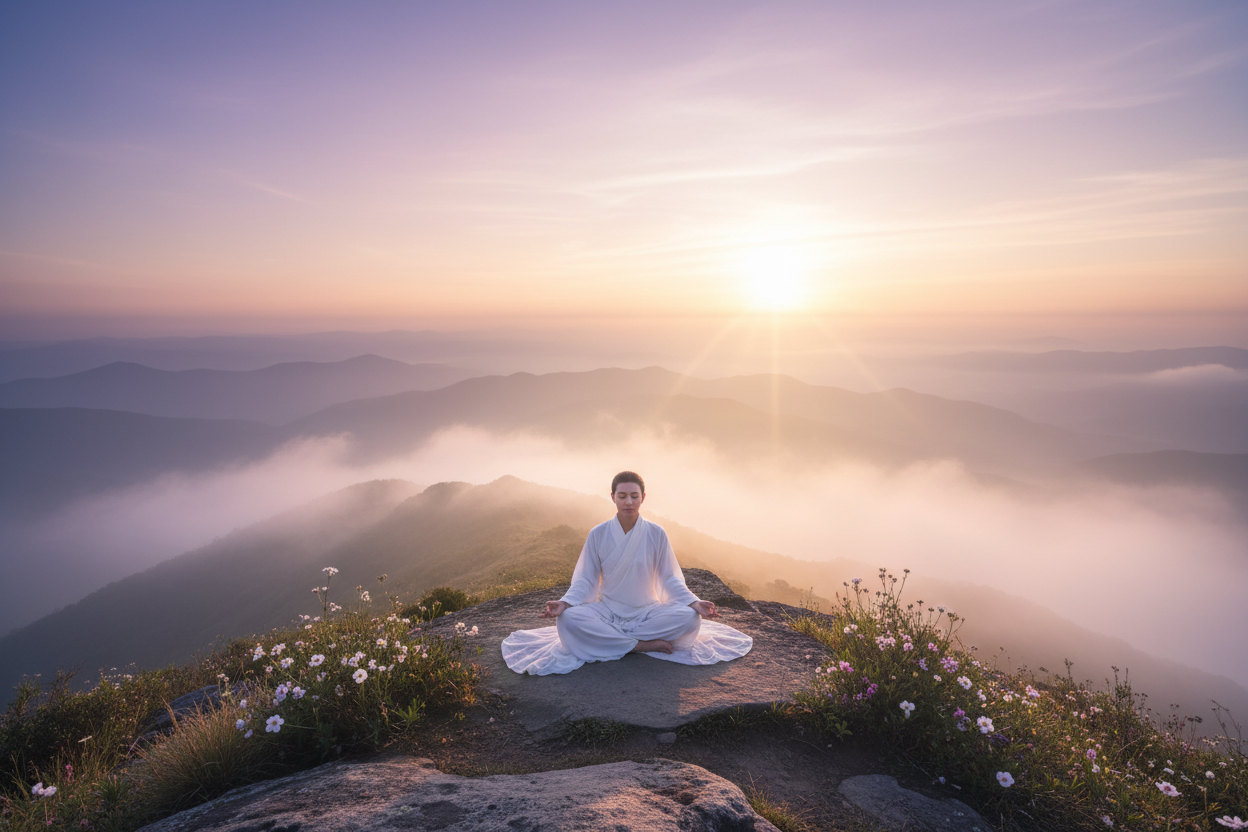 image evoking meditation